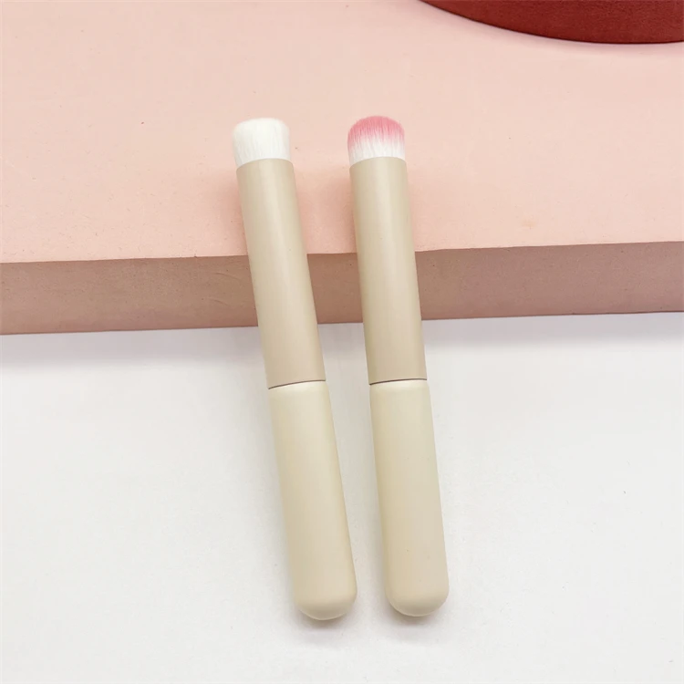 Beauty use pink Lip brush makeup tool brush with tube