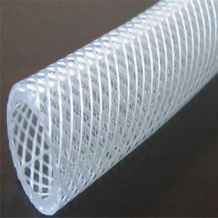  Transparent Flexible reinforcement pvc wire screwed pipe/hose