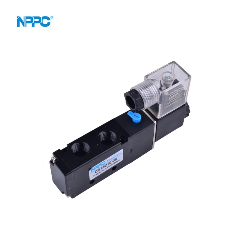 CV series single coil solenoid valve 4V210-08  CV25210-08 normally close manufacturer china factory