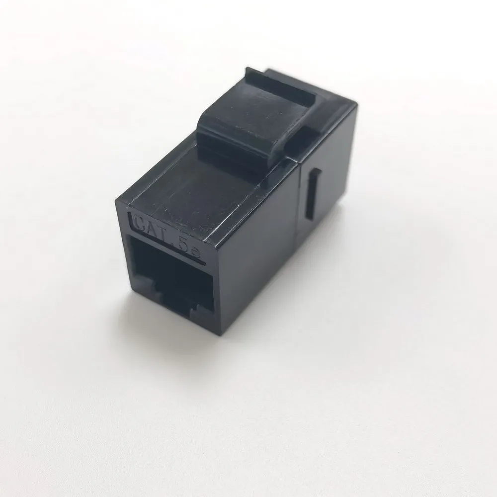 RJ45 8P8C Direct Network CAT5E CAT6 CAT6a Keystone Jack Cat 5e unshielded shielded ethernet socket module keystone RJ45 Coupler