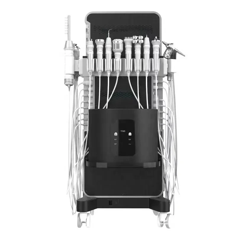 2024 new type beauty salon device multi-functional microdermabrasion oxygen jet pore cleaning beauty machine