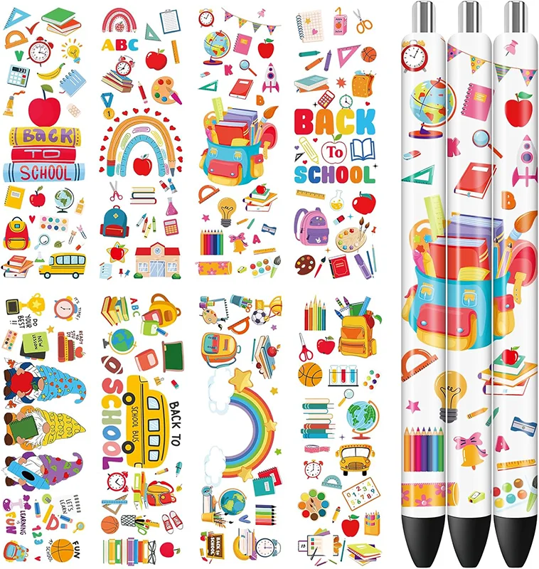 Оптовая Продажа, оптовая продажа, стикер для ручек, дешевая цена, по индивидуальному заказу, УФ-пленка Dtf