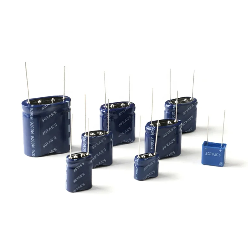 
 Конденсатор Farad 0,22/0,47/1/1.5/2/4/5/10F 5,5 В, комбинированный супер конденсатор, высокая эффективность и высокая эффективность  