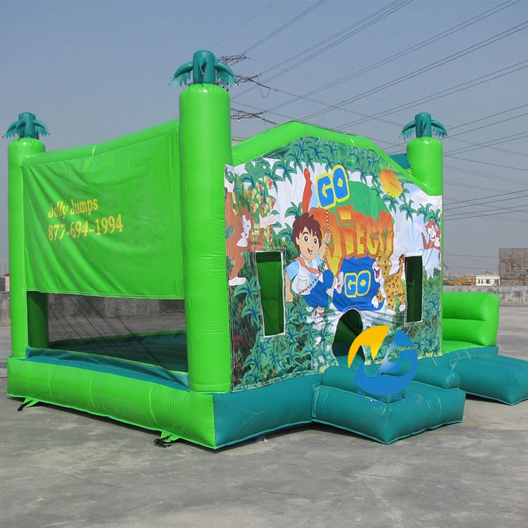 Factory Wholesale Commercial MiNi Inflatable Bouncy Castle For Kids