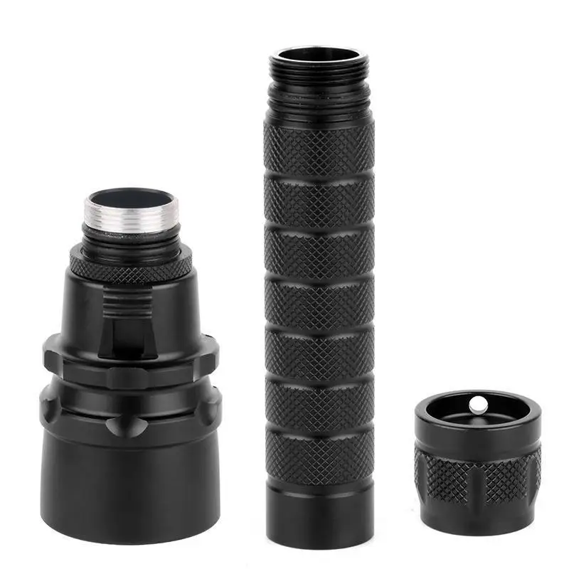 Rechargeable 3000 High Lumen LED Flashlight IP68 Waterproof Torch for Diving and Underwater Work Outdoor Lighting Solution