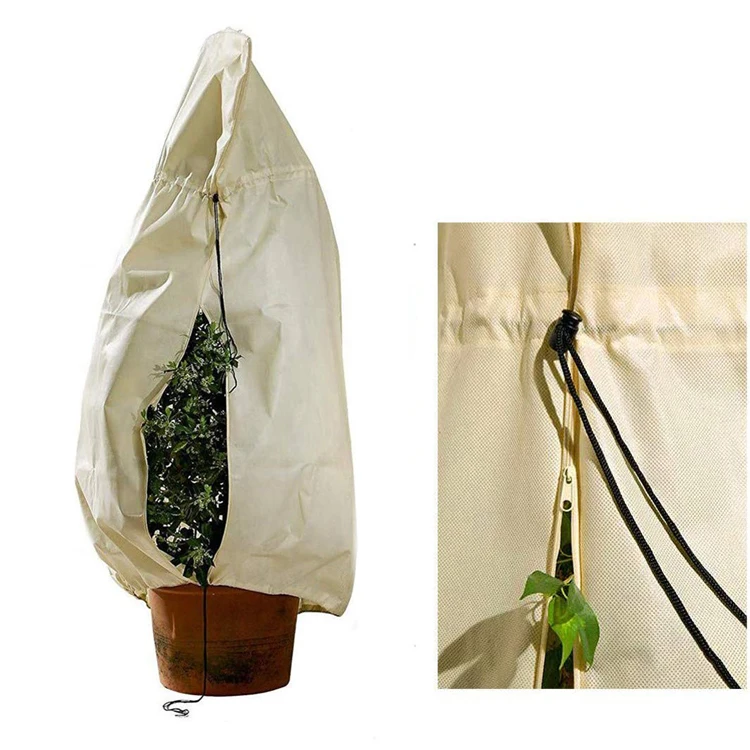 Зимняя Защитная непромокаемая Нетканая сумка для сада