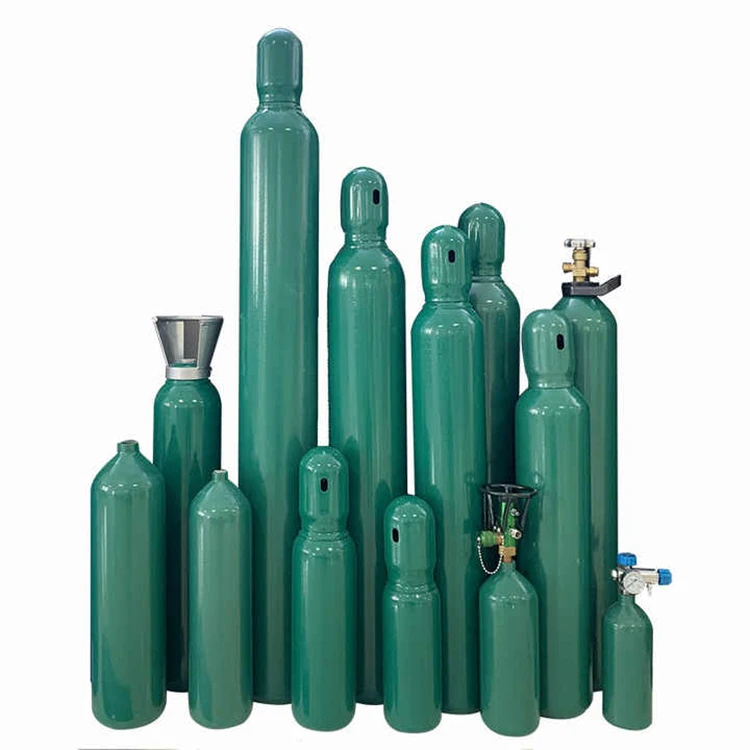 Oxygen Cylinder Specification Chlorine Gas Hydrogen Gas Cylinder Price Customized High Pressure Cylinder 300 Bar 200 Bar