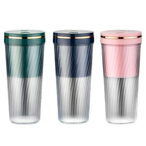 Portable Wireless Bottle Blender Cup Mixer To Go Electric Kitchen Professional Smoothies Maker for Protein Baby Food