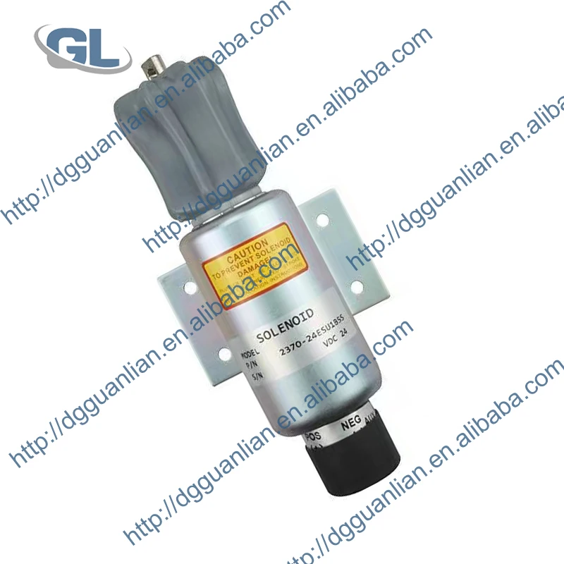 24V Stop Solenoid Valve 2370-24ESU1B5S for Mitsubishi S12R S16R SR Series Engine