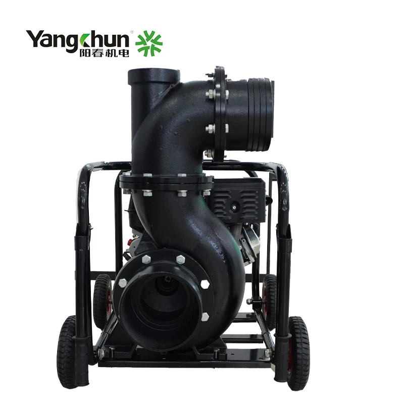Energy Saving Anticorrosion Portable Gasoline 192F Engine Centrifugal Water Pump With Wheel