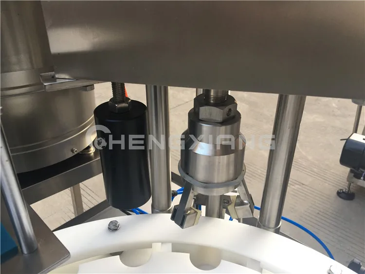 Automatic Glass Bottle Perfume Production Line 30ml 100ml Spray Filling Crimping Machine