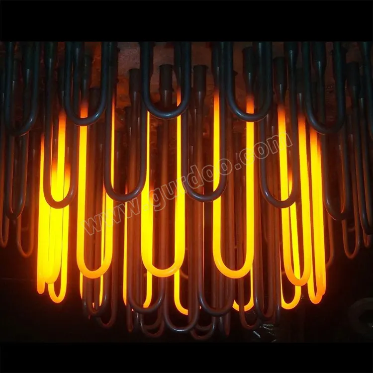 High temperature U type molybdenum disilicide mosi2 heater element for kiln