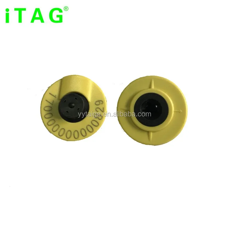 ICAR 134.2KHz RFID Metal Ear Tag for Cattle Pig Sheep Enhanced Animal Identification Solution