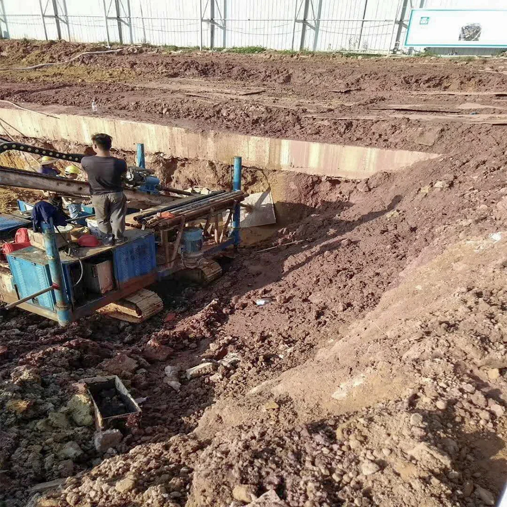 Walker MDL180 full hydraulic rock and earth ground hole drilling machine