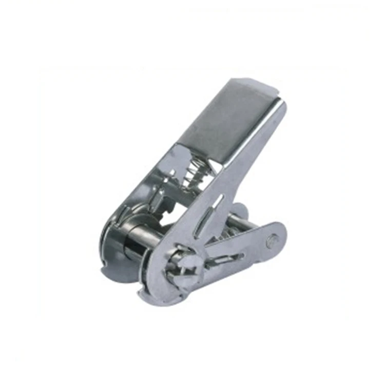 
China Hot Sale Cheap 1 X 12 White Ratchet Strap Double D-ring Buckle For Tent 