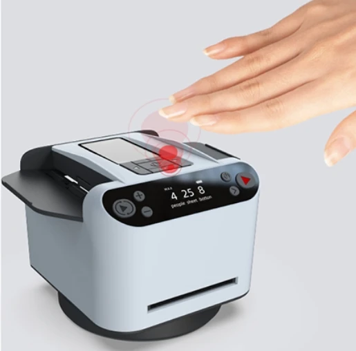 Mini Automatic Distributing Poker Machine Playing Cards Dealer on Poker Table Top Distributing Poker Plaques for Card Game