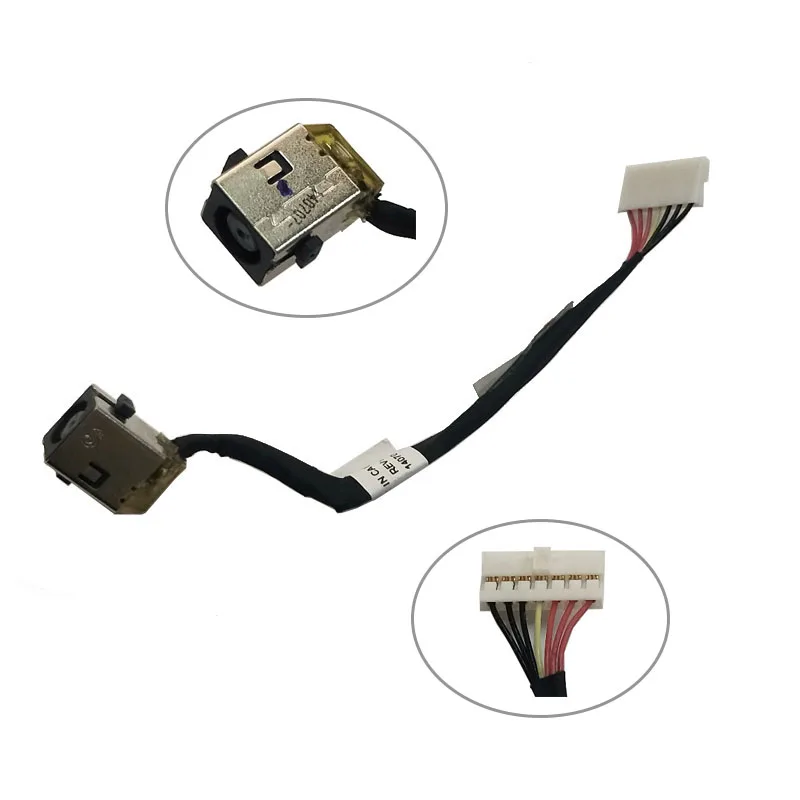 PJ844 DC Power Jack Charging Port Harness Cable For HP ProBook 6360 6360B 50.4KT06.001