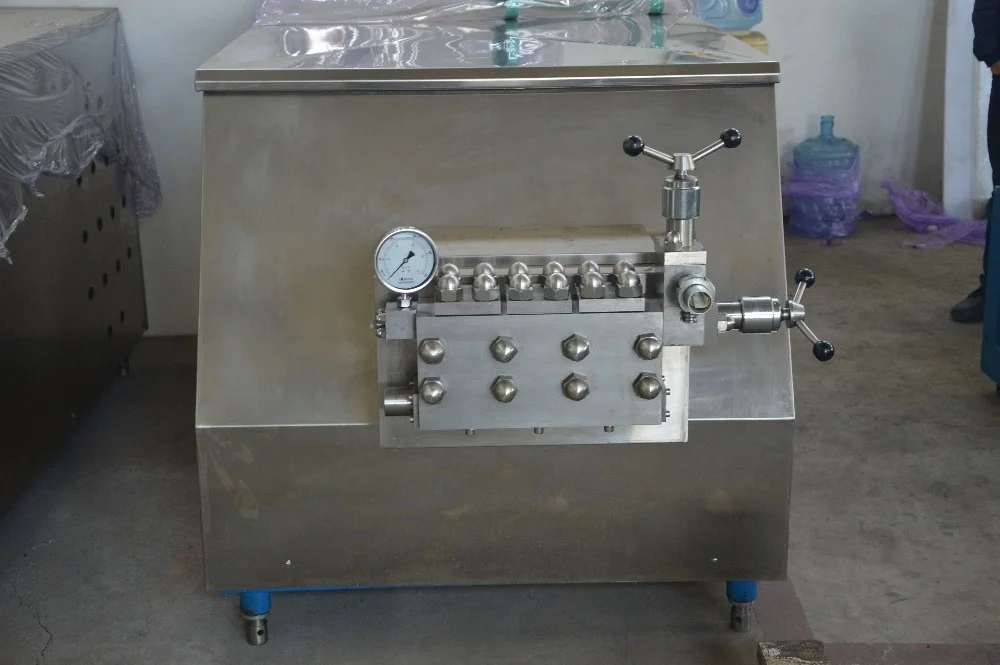 
Industrial Use 5000L/H Fruit Juice High Pressure Two Stage Homogenizer 