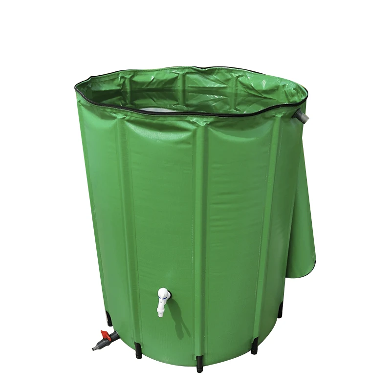Collapsible Foldable garden irrigation Strong PVC container catcher Rain Barrel Water storage Tank Collector