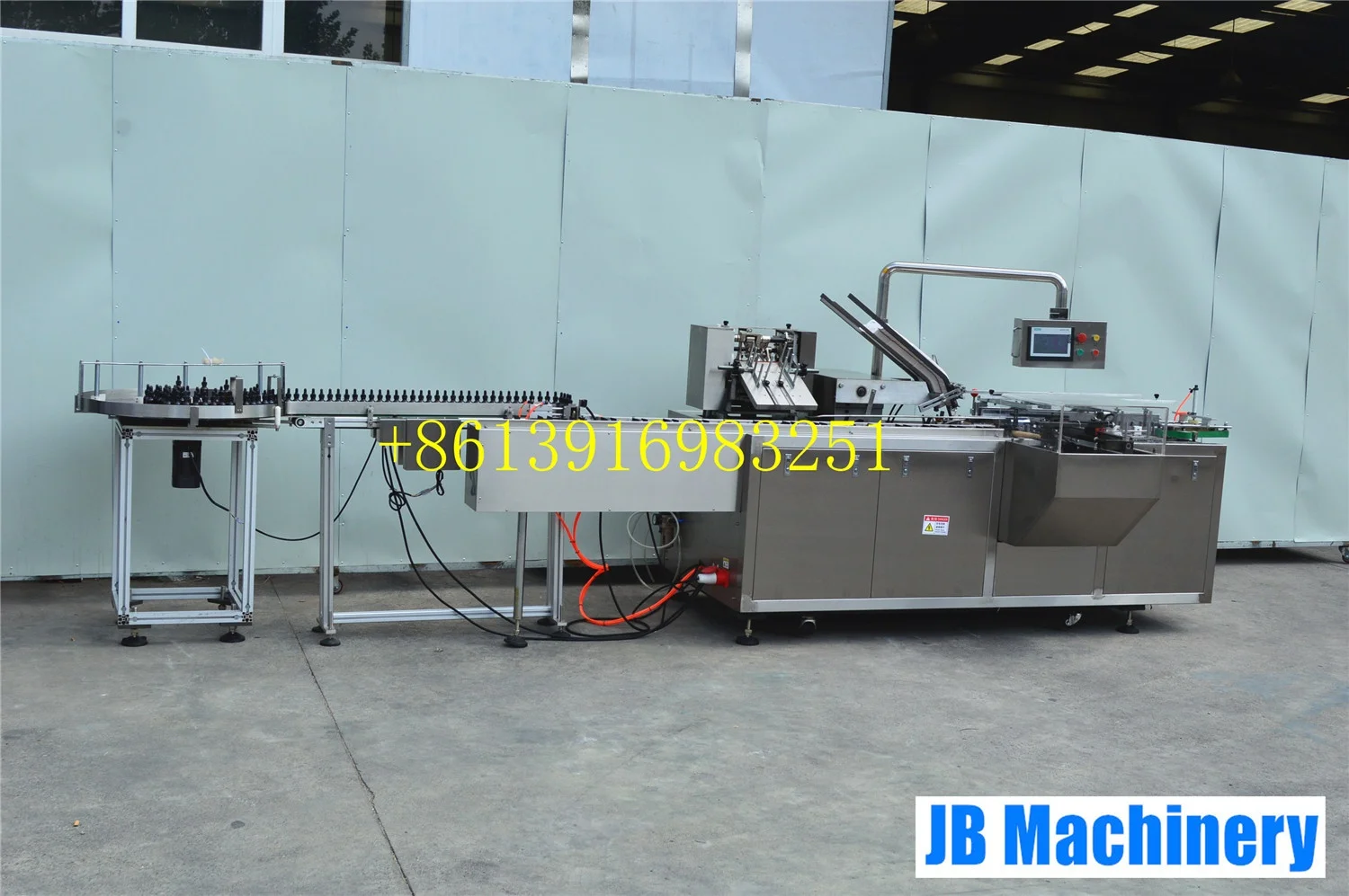  JB-WZ80 Automatic bottle carton box packing machine/cosmetics perfume boxing machine          Lotion cream jar washing filling and capping line 