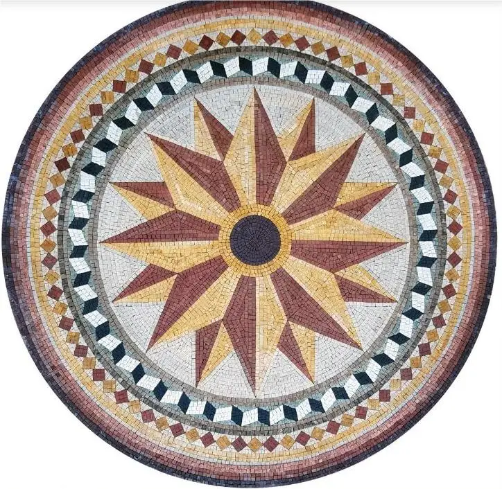 Beautiful Art Painting Mosaic For Floor Or Wall  Mosaic Pattern Mural  Decoration