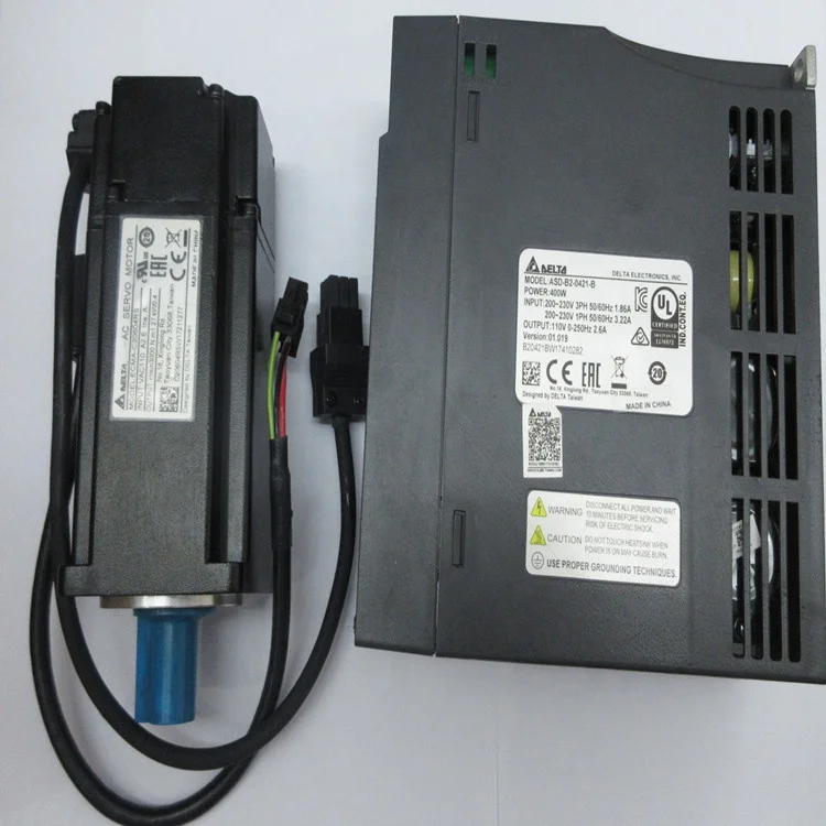  100w 0.1kw 1 фаза 220v ASD-B2-0121-F для упаковочная машина Delta Servo Мотор