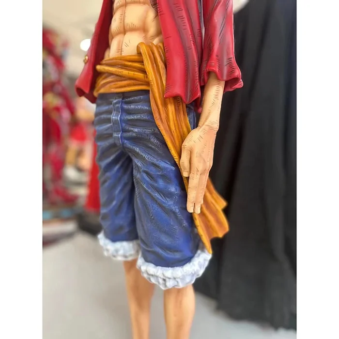 High Quality Anime Figure Resin Statue One Piece Character life size 1:1 Luffy Action Figure For Decor Anime Sculpture