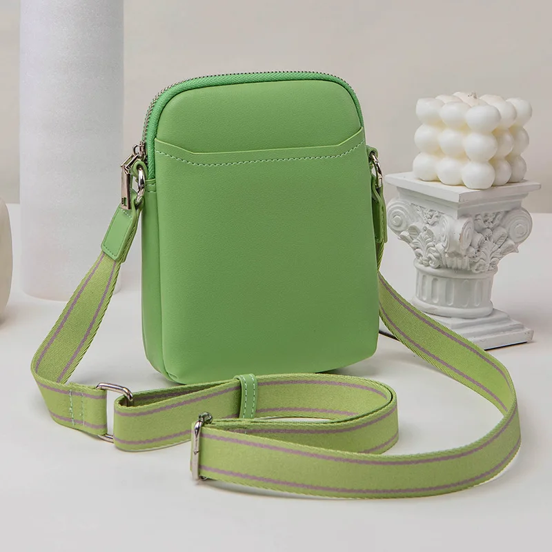 sac a main Small Crossbody Bags for Women Trendy Leather Triple Compartment Cell Phone Crossbody Wallet Purses with Card Slots