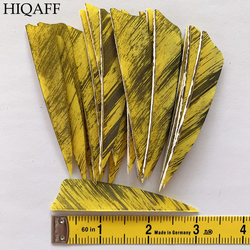 3 INCH Shield Camouflage Turkey Feather Archery Fletching Right Wing For Hunting Shooting Arrow Accessories
