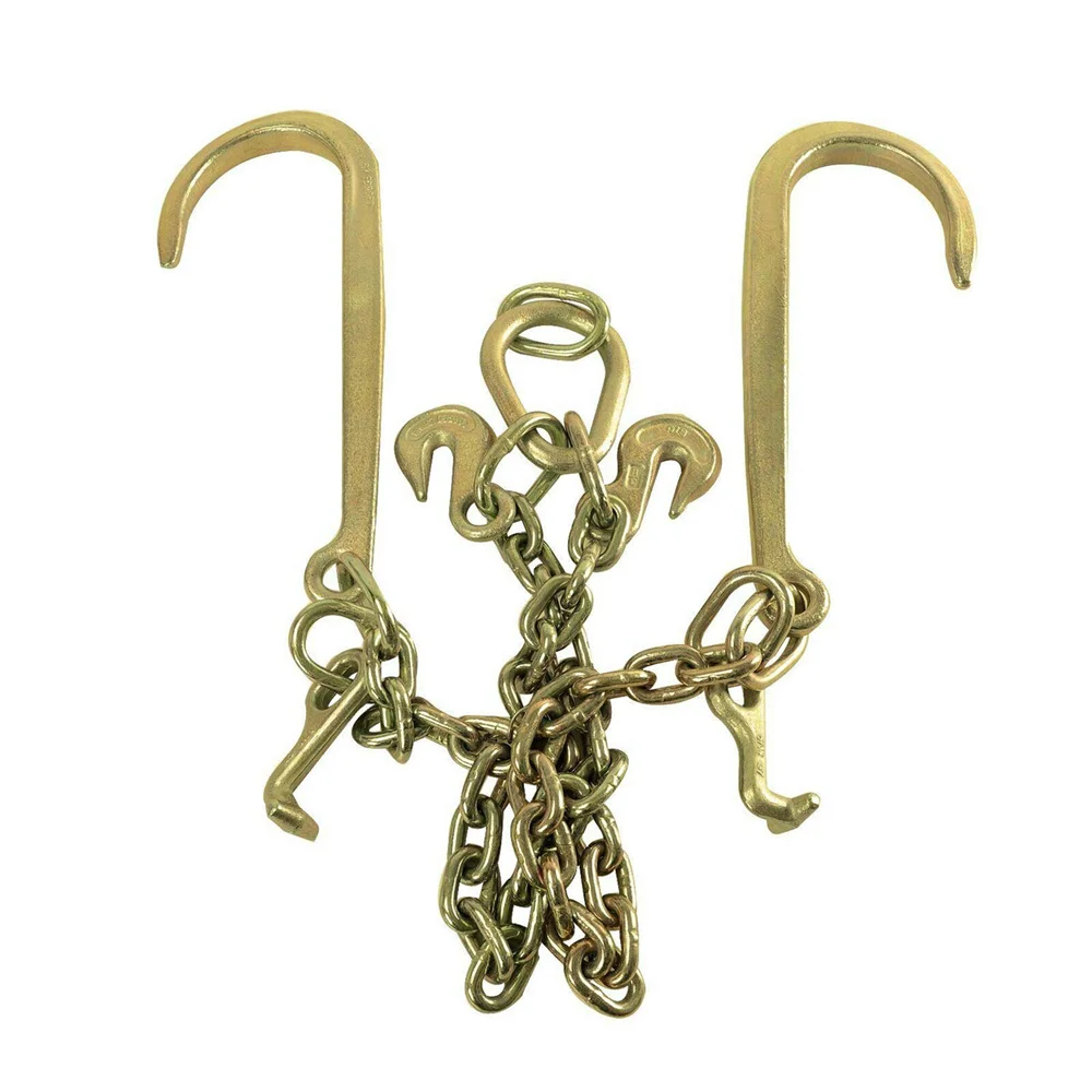 Truck Tow Chain V Type Tow Chain J Hook G70 3/8
