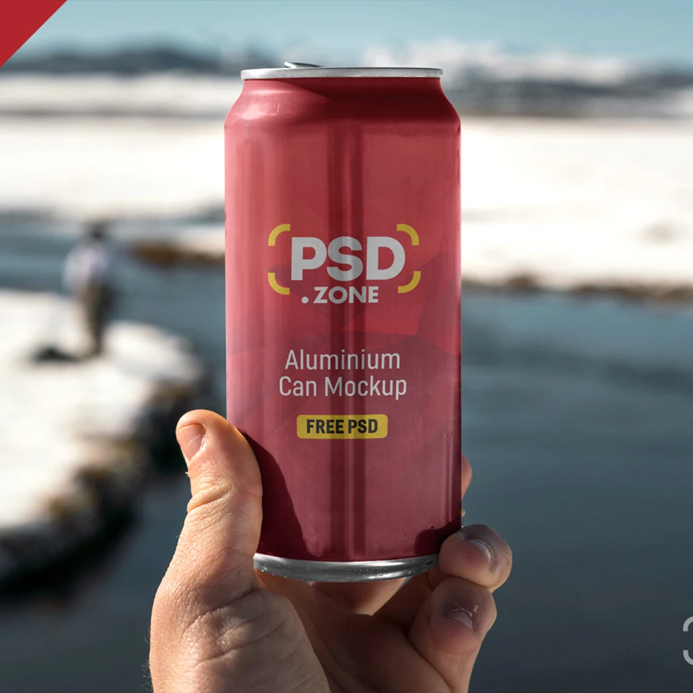 Empty Aluminum Cans Can Be Customized Beverage Sleek Cans 330Ml