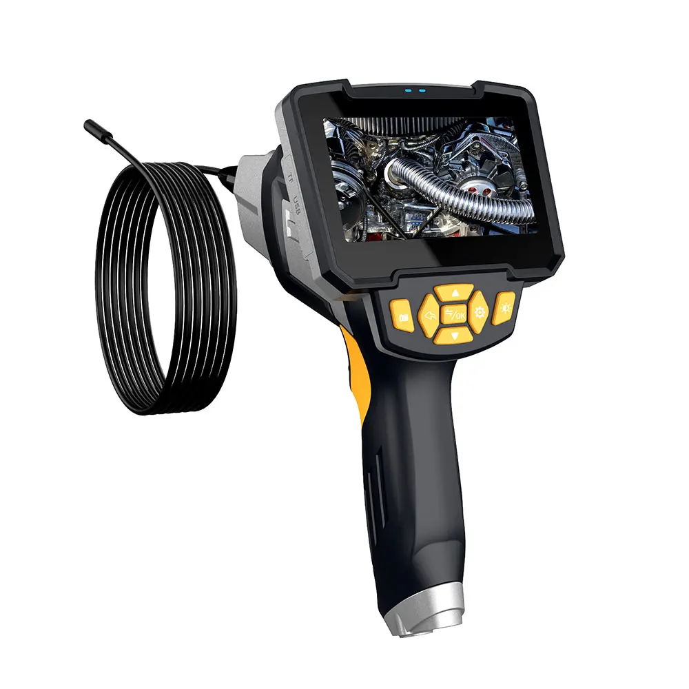 NOYAFA flexible waterproof Dual-lens 1080P HD Industrial Color LCD Screen Digital Handheld Endoscope 112-2