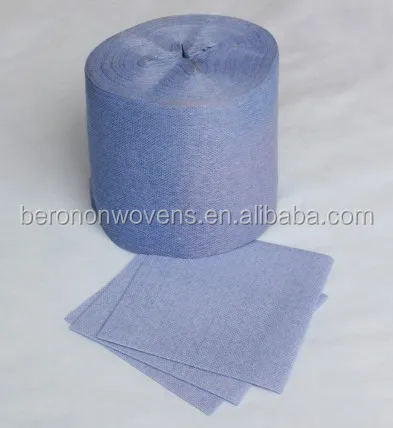 wood pulp and Melt blown Polypropylene Super Oil Absorbent Industrial Cleaning Wipes Cloth