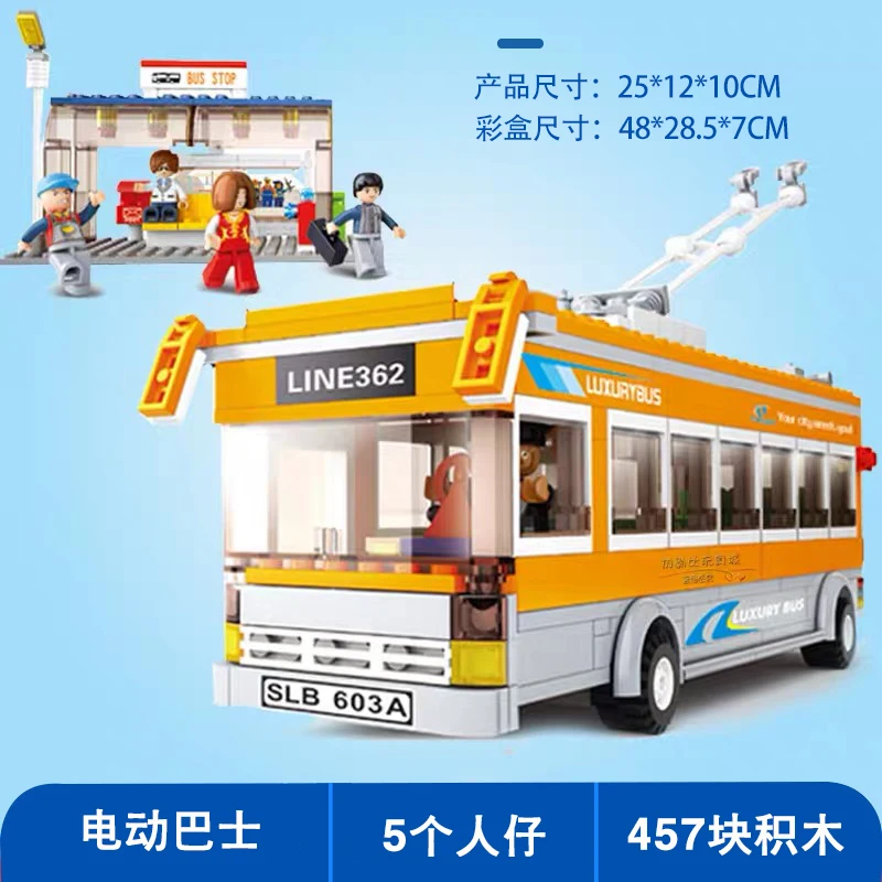 MAGIC ELECTRIC TOUR MODEL REMOTE CONTROL DIY TOY CITY BUS KIDS SLUBAN DECKER STRESS AIR PINK LONDON MUSICAL MINI PLASTIC