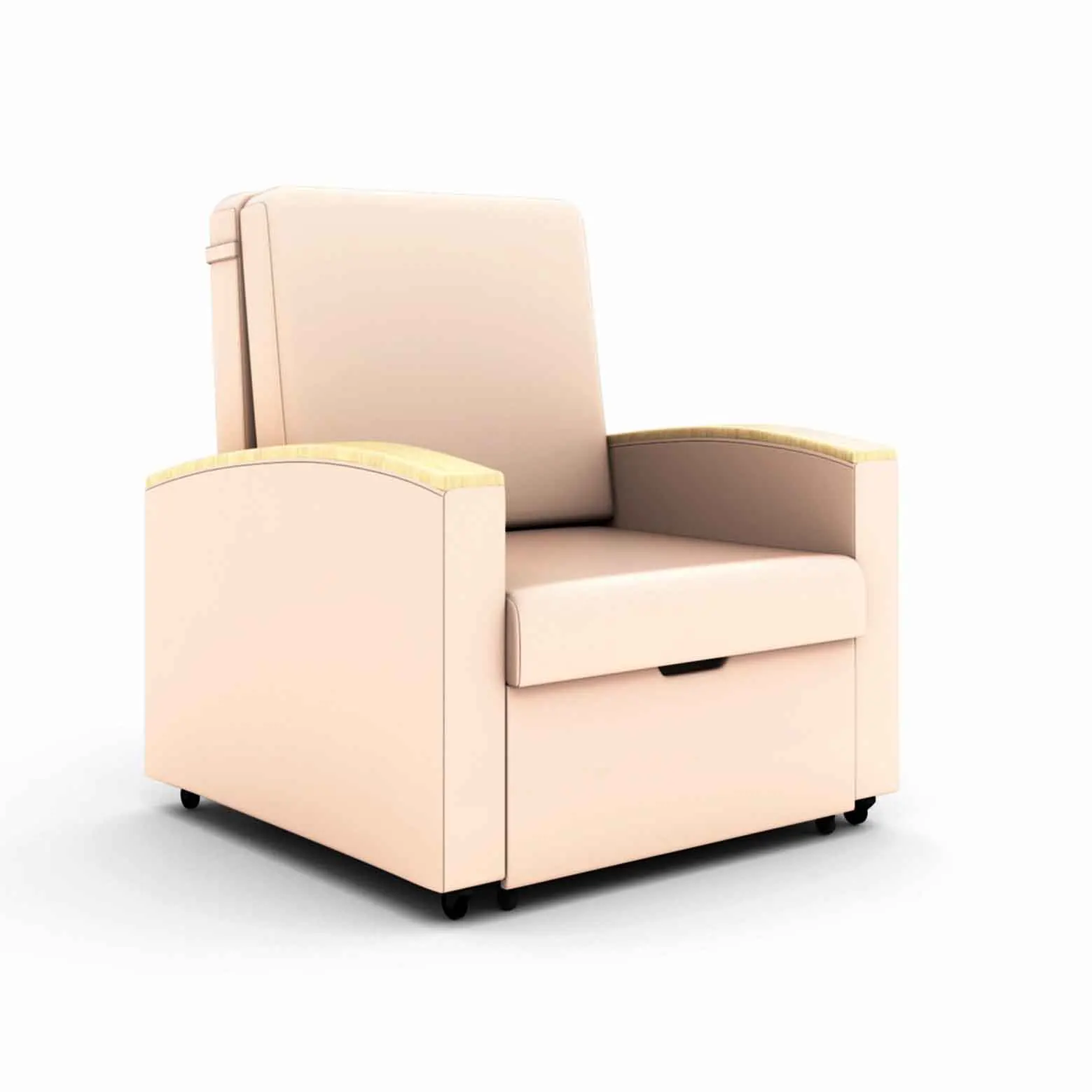 Healthcare hospital furniture patient room accompany sofa bed