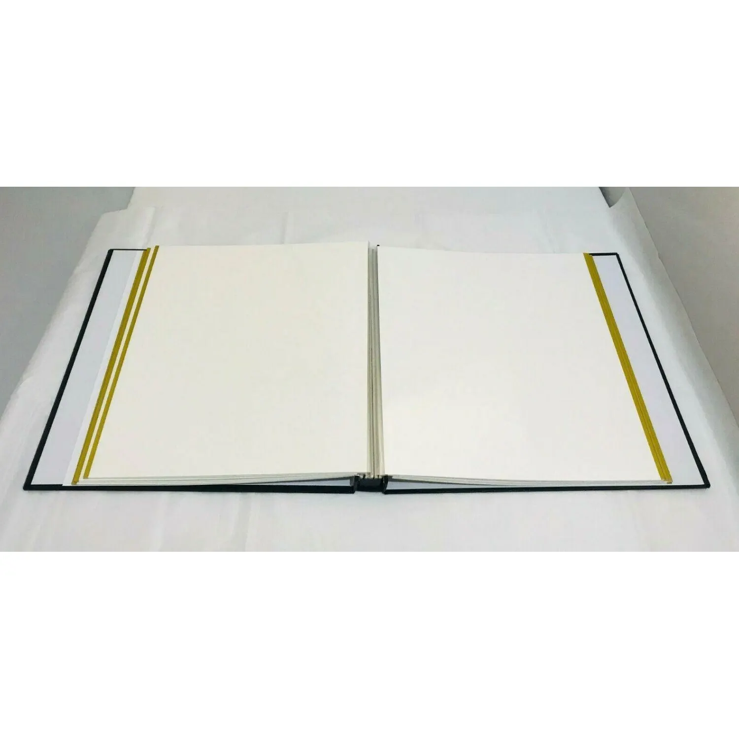 Custom Printing Luxury Large Size Picture Up To A4 Pu Leather Cover Self Adhesive Photo Album Book Printing