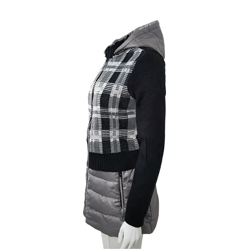 
Winter new women down jacket longline thick warm hooded coat 