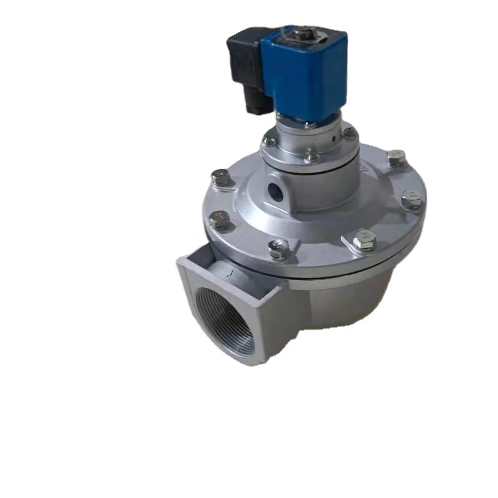 Factory -made solenoid diaphragm valve 24V 2 inch right-angle threaded electromagnetic pulse valve DMF-Z-50 for dust collector