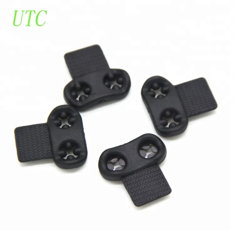 TPU injection buckle  silicone buckle  2 holes pig nose buckle