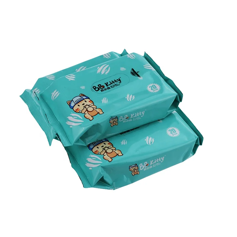Sun Care OEM Clorex Female Wet Wipes Cleaning Guangzhou Pampering Magical Mini Butt Baby Wet Wipes
