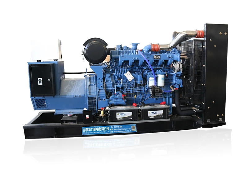 The hotel standby low fuel consumption diesel generator set 160KW Guangxi Yuchai with Wuxi Stanford motor