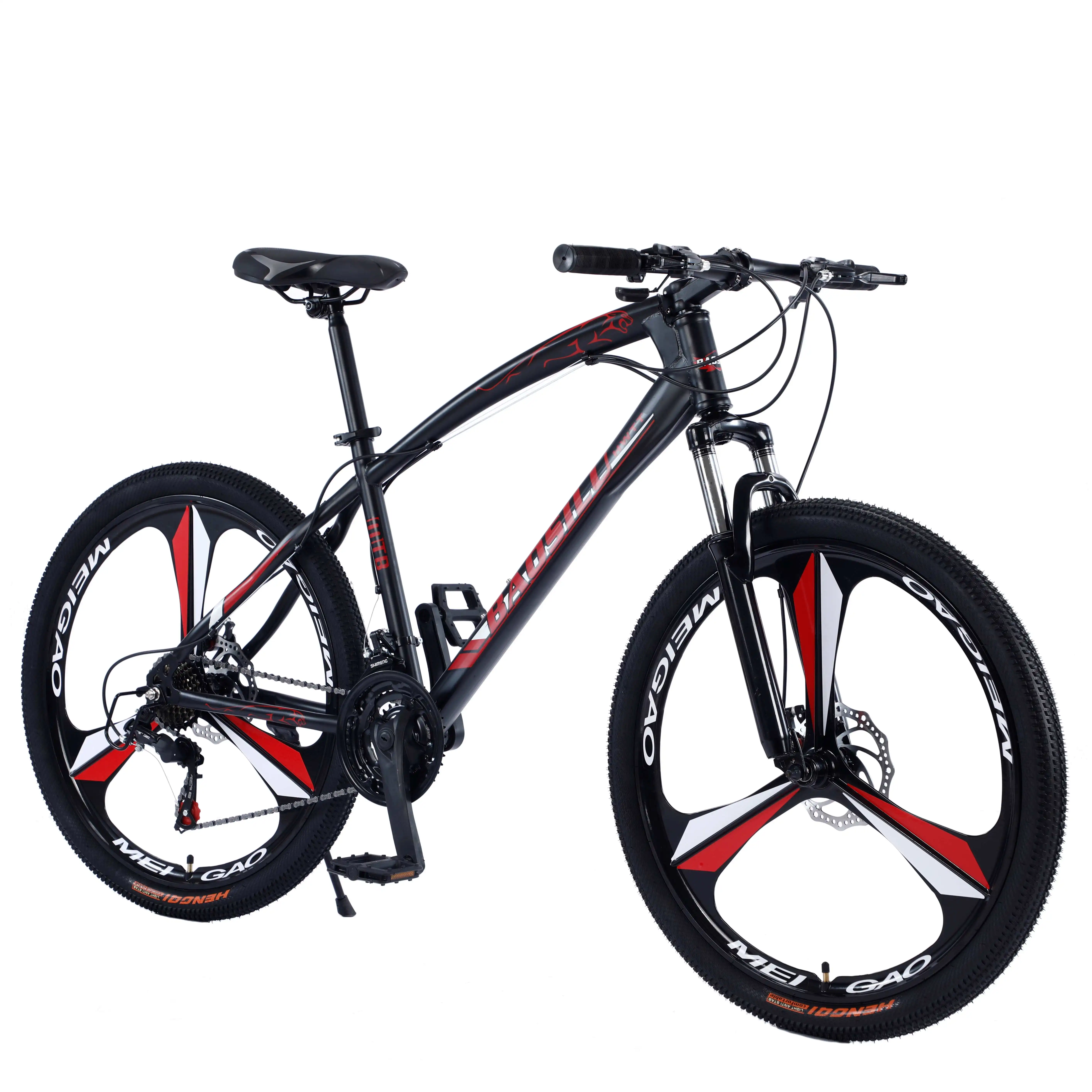 26-Inch High Carbon Steel KTM Mountain Bike for Adults Alluminio with Disc Brake and Ordinary Pedal