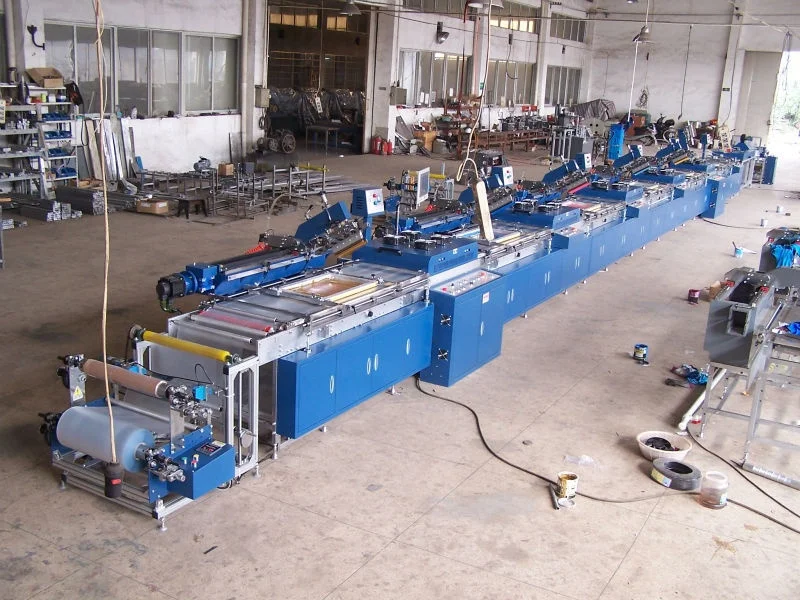SPR Automatic Multi-color satin/paper/ribbon Label/Non-woven fabric Silk Screen Printing machine for sale/price