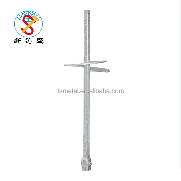 High-strength anchors for heavy tension loading Square Helical Anchor