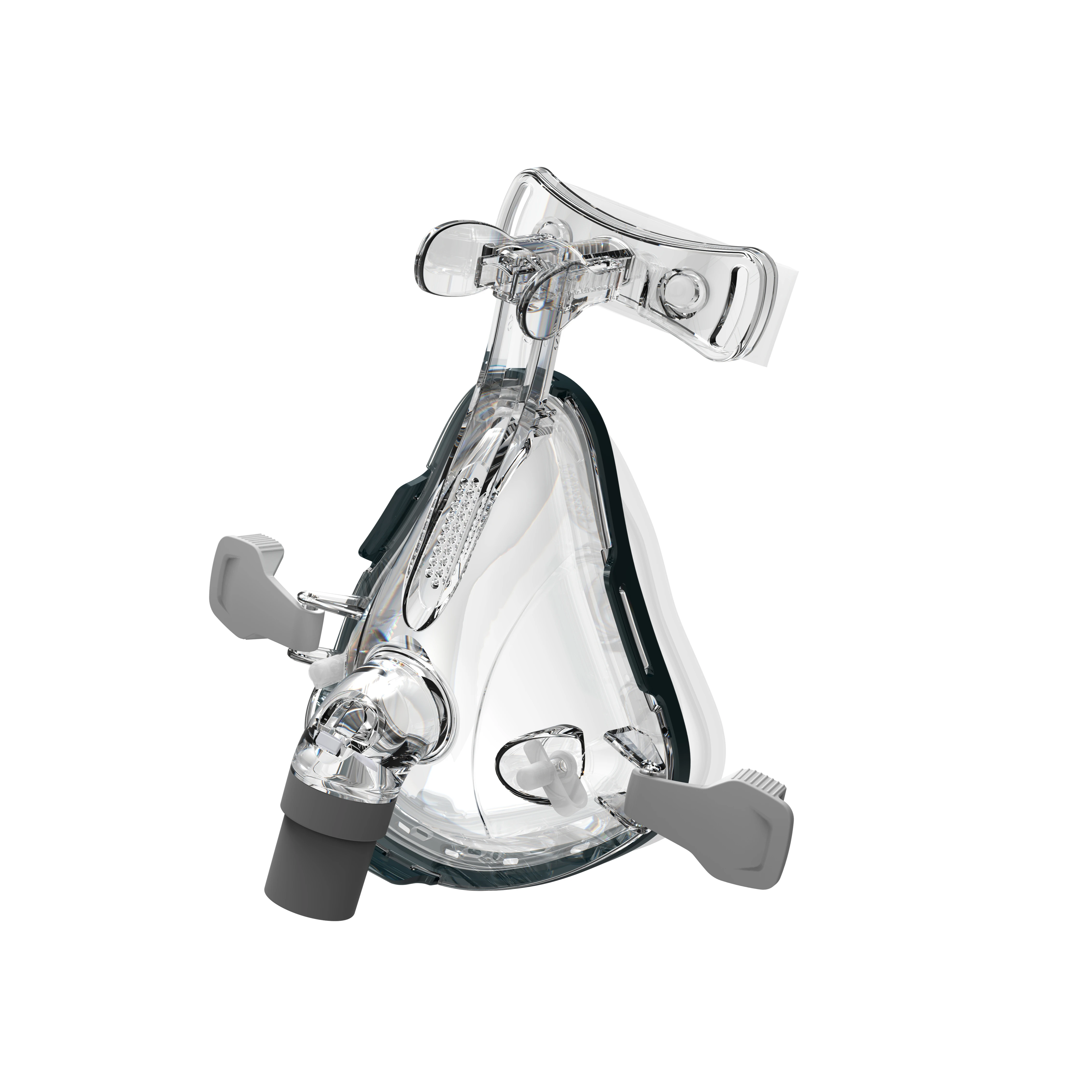 CPAP BPAP дышащий Полнолицевой сон для людей с апноэ храпом с повязкой на голову F1B