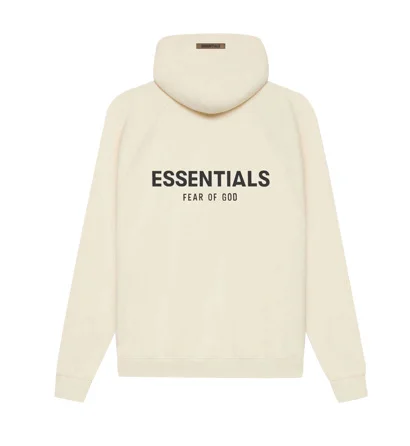 High Street FEAR OF GOD ESSENTIALS New Double-line FOG Sweater Coat Trendy Logo Reflective Letters Loose Fashion Hoodies
