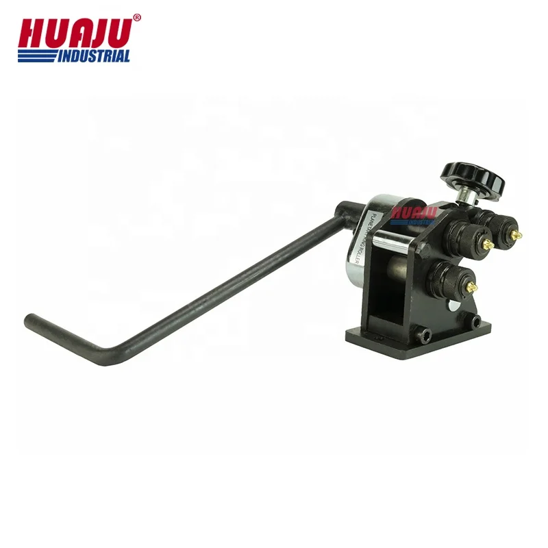 Huaju Industrial PR3 Portable Ring Roller Hand Crank Ring Roller Round Steel Rolling Machine