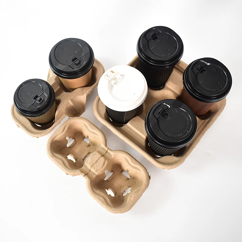 Biodegradable And Compostable Drink Filter Paper Holder Portable Cup Holder