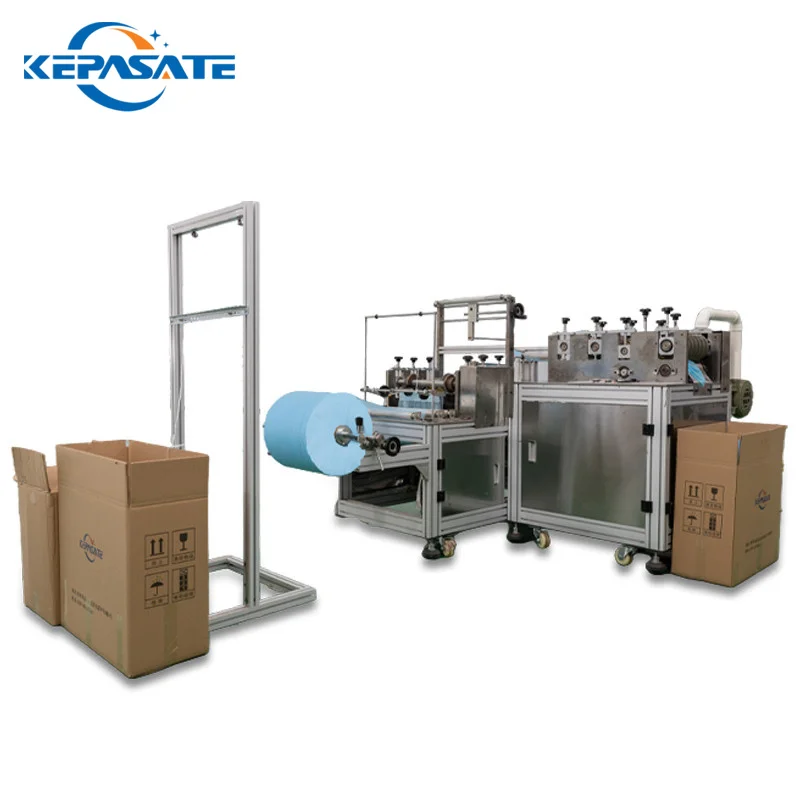 Ultrasonic disposable plastic surgical shoes cover machine