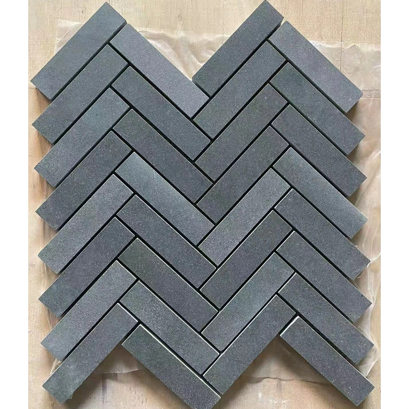 2023 New Design Exterior Decoration Wholesale Black Granite Mosaic Tiles for Home and Hotel Floor